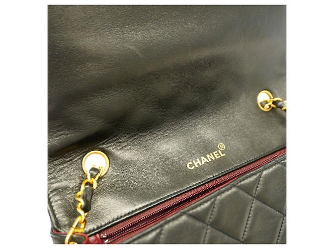 Borsa a tracolla Chanel Diana Chain Nero - vista 11