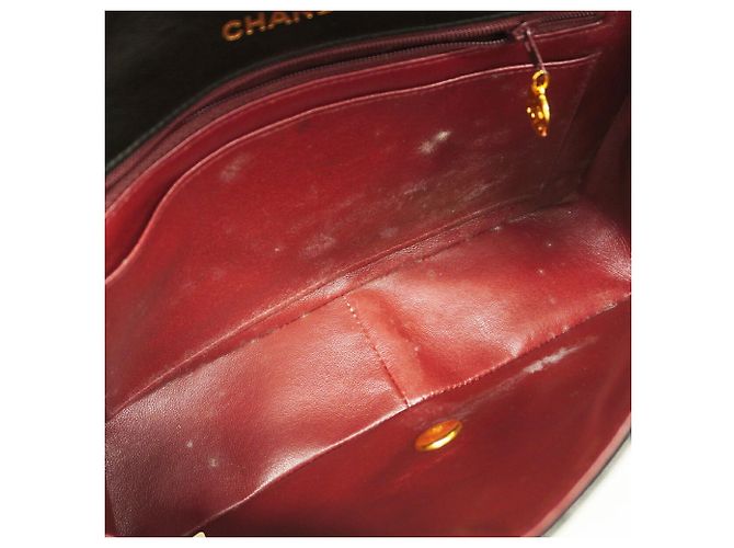 Borsa a tracolla Chanel Diana Chain Nero - vista 4