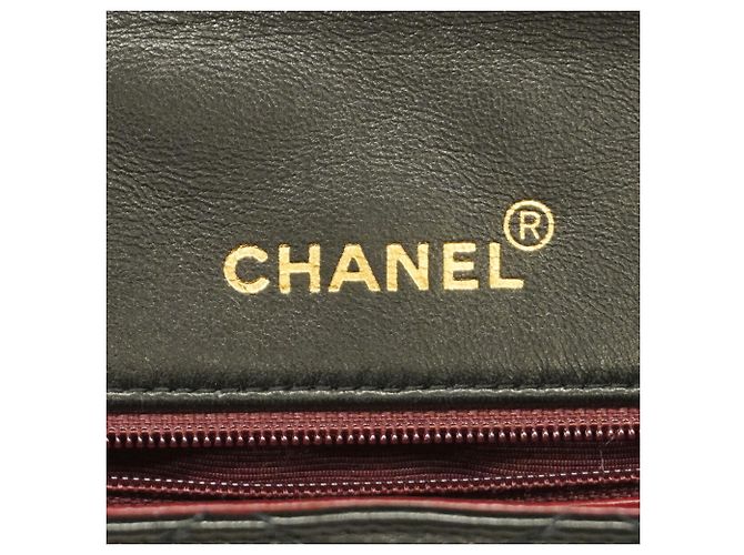 Borsa a tracolla Chanel Diana Chain Nero - vista 5