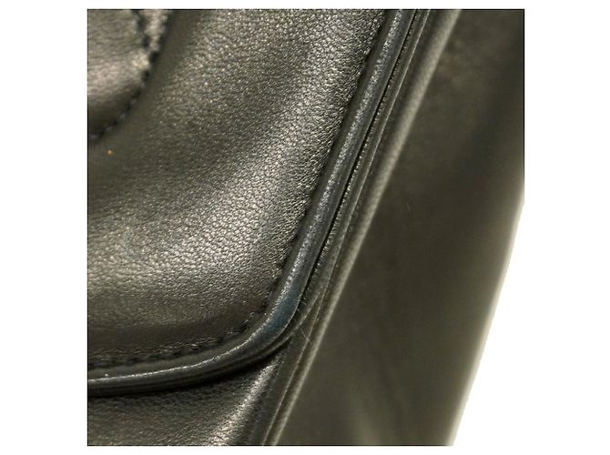 Borsa a tracolla Chanel Diana Chain Nero - vista 8