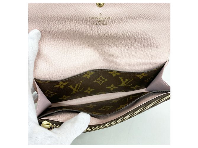 Louis Vuitton Monogram Portefeuille Emilie Long Wallet Pink - Ansicht 3