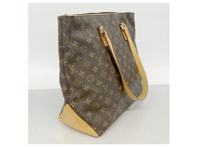 Saco Cabas Mezzo Monogram Louis Vuitton Marrom - vista 2
