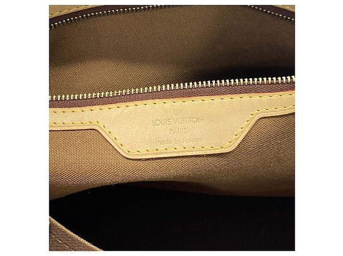 Saco Cabas Mezzo Monogram Louis Vuitton Marrom - vista 5