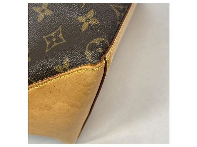 Saco Cabas Mezzo Monogram Louis Vuitton Marrom - vista 6