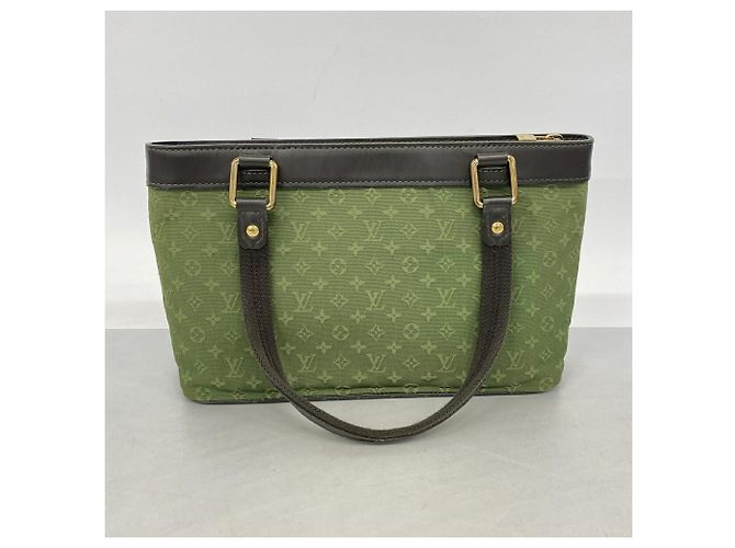 Sac à main Louis Vuitton Monogram Mini Lucille PM Kaki - vue 11