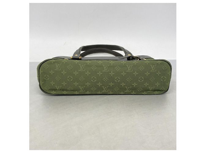 Sac à main Louis Vuitton Monogram Mini Lucille PM Kaki - vue 3