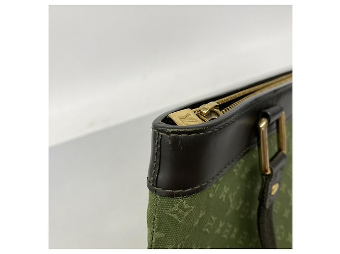 Sac à main Louis Vuitton Monogram Mini Lucille PM Kaki - vue 8
