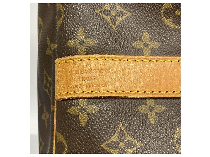 Louis Vuitton Brown Boston Monogram Keepall Bandoulière 60 Braun - Ansicht 5