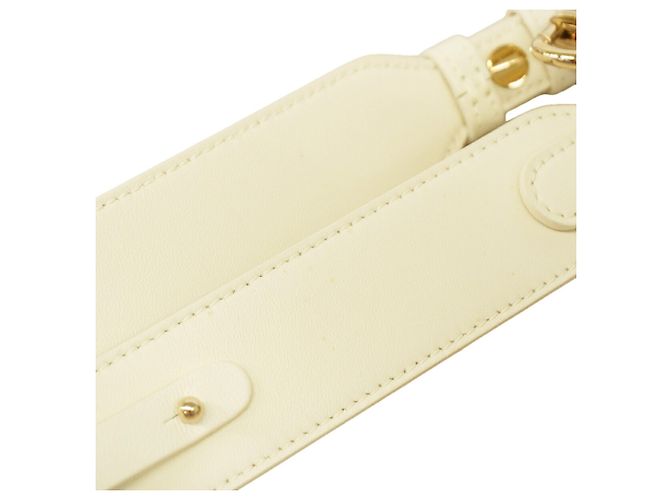 Borsa Christian Dior Cannage Lady Dior Bianco - vista 9