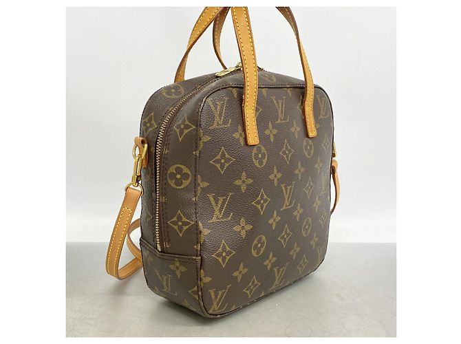Borsa Louis Vuitton Monogram Spontini M47500 Marrone - vista 2