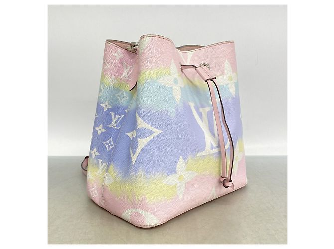 Néonoé Borsa a tracolla Louis Vuitton LV Escale NeoNoe M45124 Pastel Multicolore - vista 2