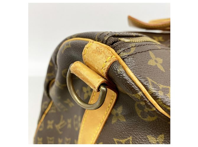 Borsa Boston Louis Vuitton - Keepall Bandoulière 55 Marrone - vista 10