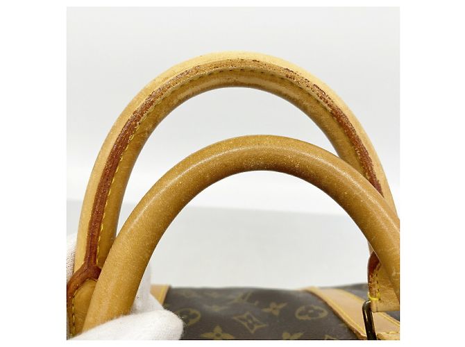 Borsa Boston Louis Vuitton - Keepall Bandoulière 55 Marrone - vista 11
