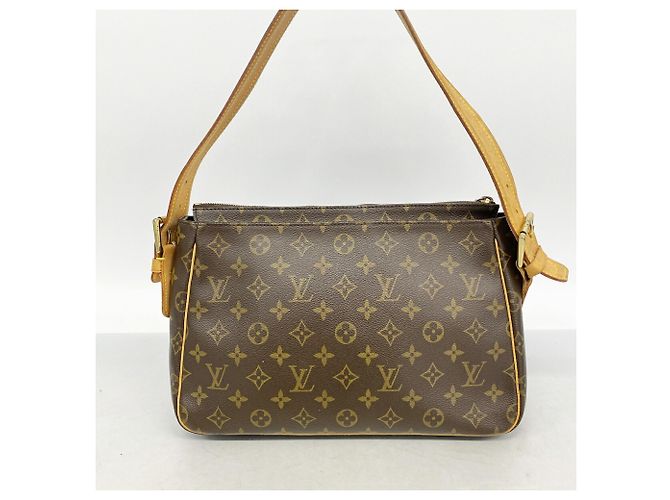 Borsa a tracolla Louis Vuitton Monogram Vivacite GM Marrone - vista 10