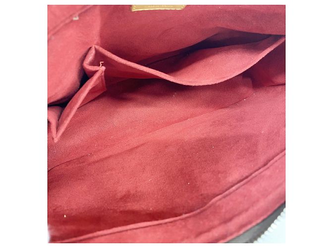 Borsa a tracolla Louis Vuitton Monogram Vivacite GM Marrone - vista 4