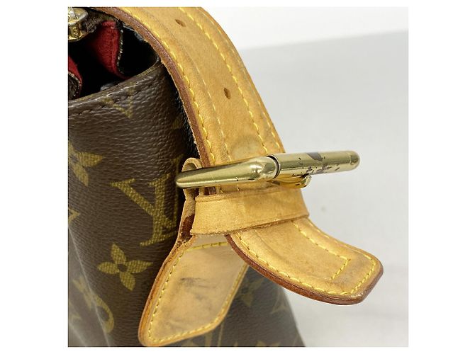 Borsa a tracolla Louis Vuitton Monogram Vivacite GM Marrone - vista 8