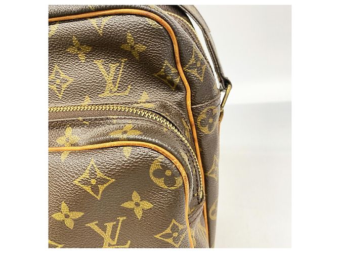 Bolso de hombro Louis Vuitton Monogram Nile GM Castaño - vista 9
