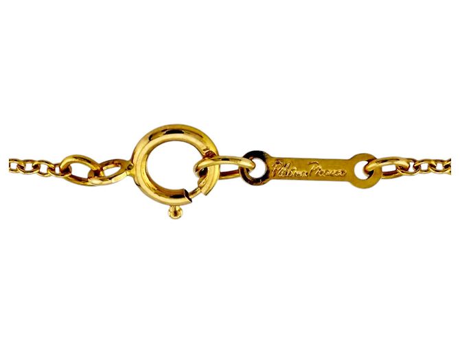 Autre Marque Collana Tiffany Kiss in oro giallo 18K D'oro - vista 5