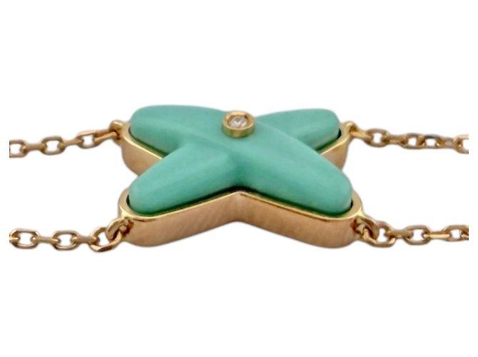 Bracciale Chaumet Jeux de Liens con charm D'oro - vista 4
