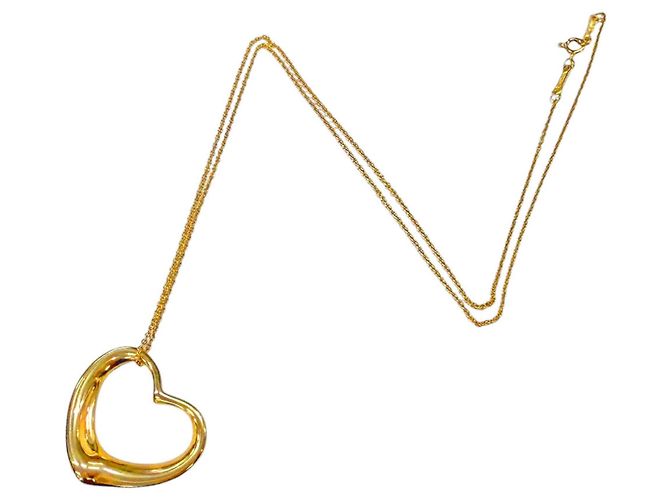 Autre Marque Collana Open Heart di Tiffany & Co. in oro giallo 18K D'oro - vista 10