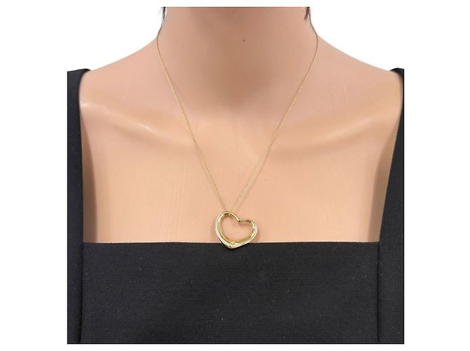Autre Marque Collana Open Heart di Tiffany & Co. in oro giallo 18K D'oro - vista 2
