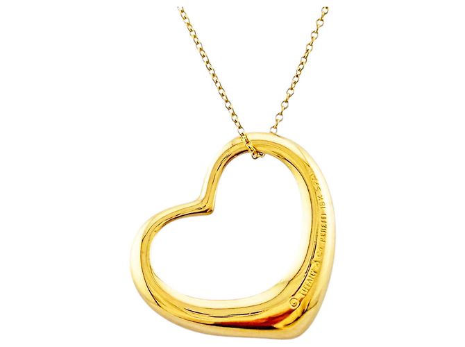 Autre Marque Collana Open Heart di Tiffany & Co. in oro giallo 18K D'oro - vista 3