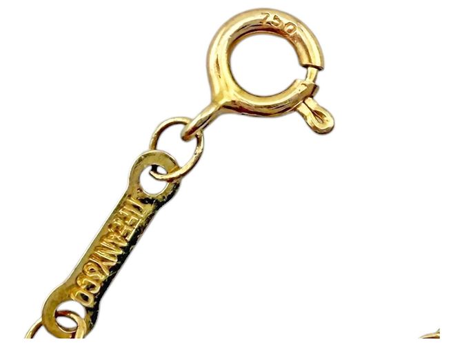 Autre Marque Collana Open Heart di Tiffany & Co. in oro giallo 18K D'oro - vista 9