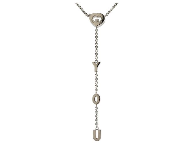 Chopard Happy Diamonds Halskette Golden - Ansicht 3
