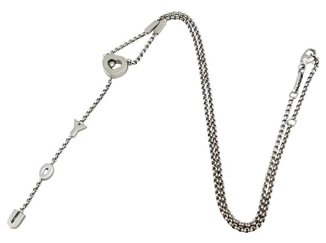 Chopard Happy Diamonds Halskette Golden - Ansicht 9