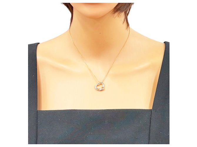 Autre Marque Collana Open Heart di Tiffany & Co. in oro rosa 18K D'oro - vista 2