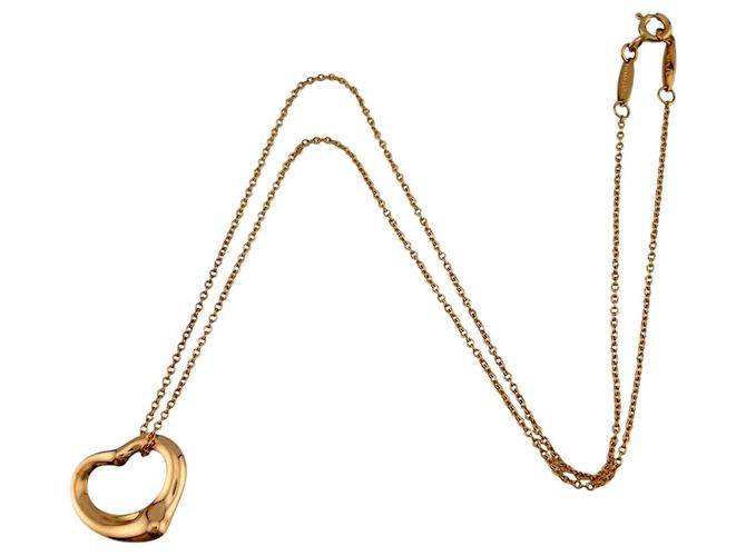 Autre Marque Collana Open Heart di Tiffany & Co. in oro rosa 18K D'oro - vista 7