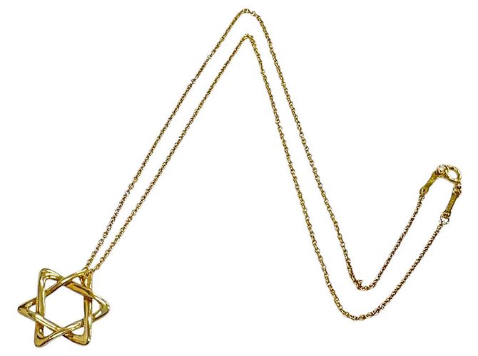Autre Marque Collana Stella di Davide Tiffany & Co. in oro giallo D'oro - vista 8