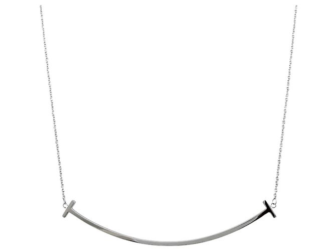Autre Marque Tiffany & Co. T Smile Halskette Golden - Ansicht 3