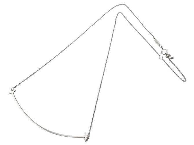 Autre Marque Tiffany & Co. T Smile Halskette Golden - Ansicht 7
