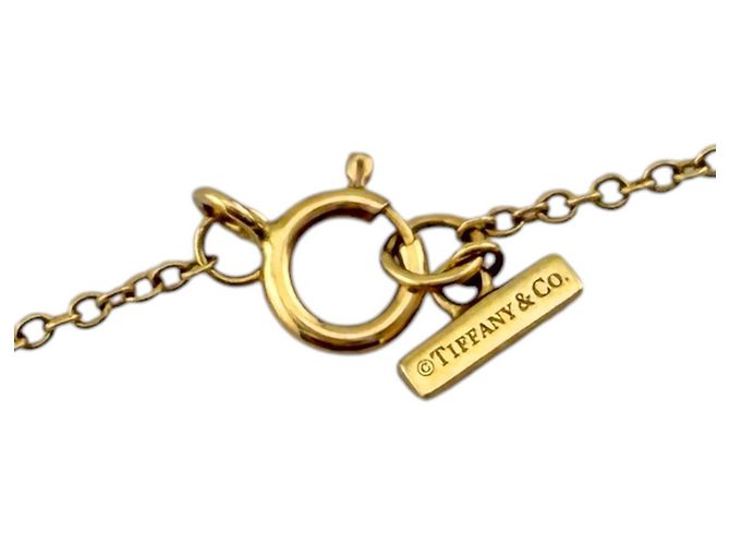 Autre Marque Collar Tiffany & Co. T Two Circle Dorado - vista 6
