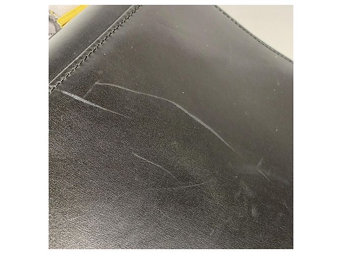 Borsa in pelle Gancini Salvatore Ferragamo Nero - vista 10