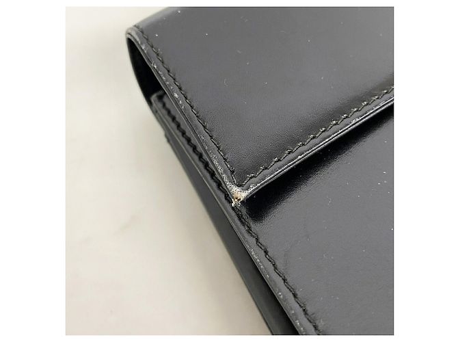 Borsa in pelle Gancini Salvatore Ferragamo Nero - vista 11