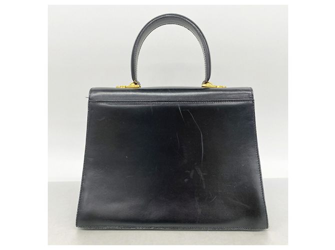 Borsa in pelle Gancini Salvatore Ferragamo Nero - vista 13