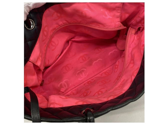 Chanel Cambon Tote Bag aus Lammleder Schwarz - Ansicht 4