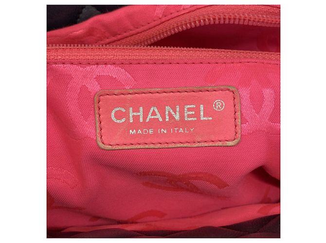 Chanel Cambon Tote Bag aus Lammleder Schwarz - Ansicht 5