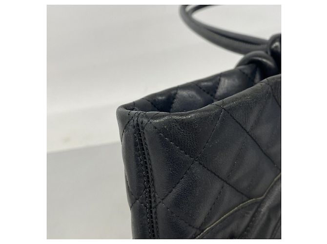 Chanel Cambon Tote Bag aus Lammleder Schwarz - Ansicht 6