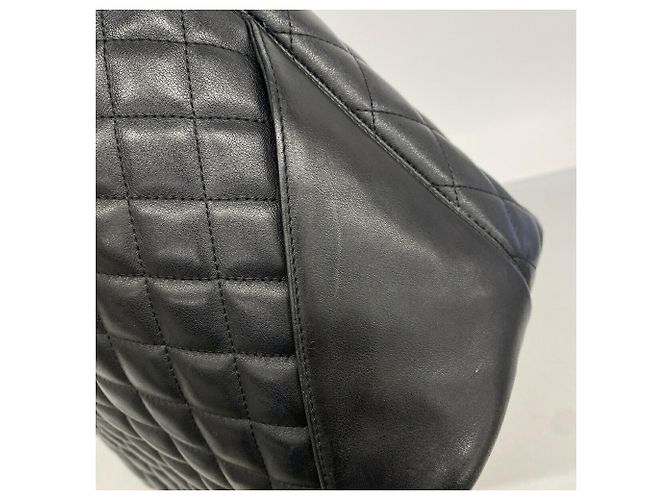 Chanel Cambon Tote Bag aus Lammleder Schwarz - Ansicht 7