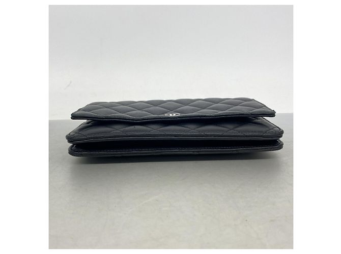 Cartera de hombro con cadena Chanel Matelassé Negro - vista 3