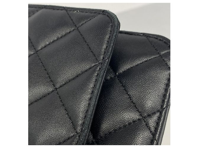 Cartera de hombro con cadena Chanel Matelassé Negro - vista 7