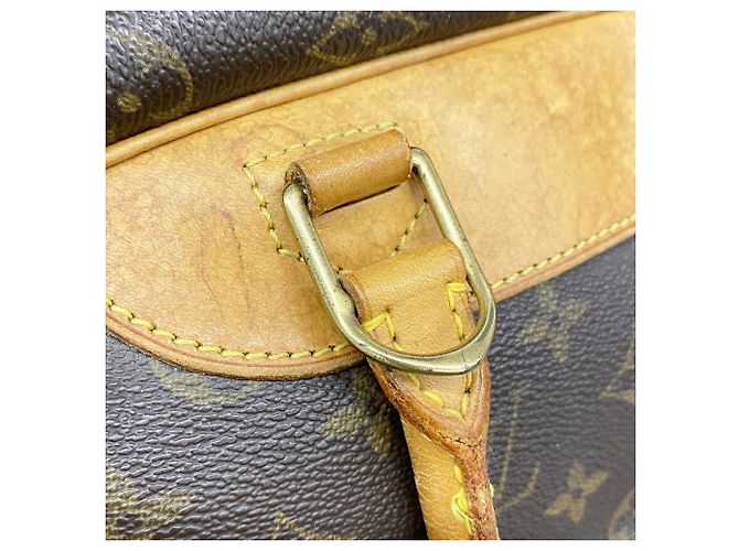 Louis Vuitton Monogram Deauville Handtasche Braun - Ansicht 10