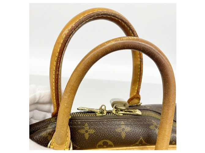 Louis Vuitton Monogram Deauville Handtasche Braun - Ansicht 7