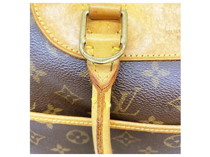 Louis Vuitton Monogram Deauville Handtasche Braun - Ansicht 8