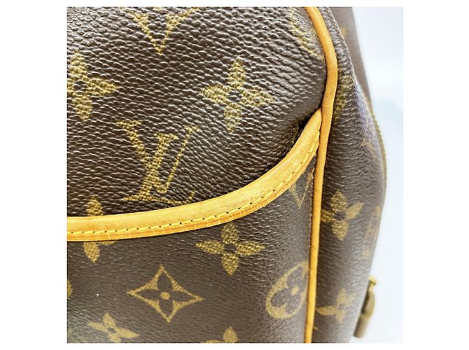 Louis Vuitton Monogram Deauville Handtasche Braun - Ansicht 9