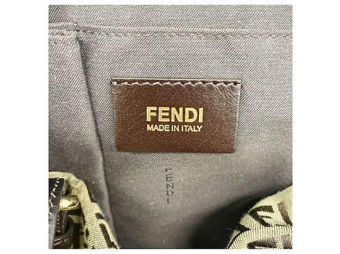 Fendi Zucchino Tote Bag Braun - Ansicht 5