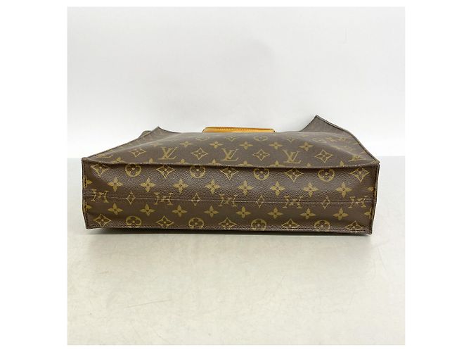 Bolso Tote Monogram Louis Vuitton Sac Plat Castaño - vista 3